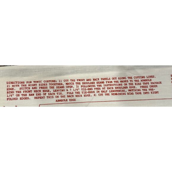 Vintage Strawberry Shortcake 1984 DIY costume or doll 2 fabric panels available - Picture 5 of 7